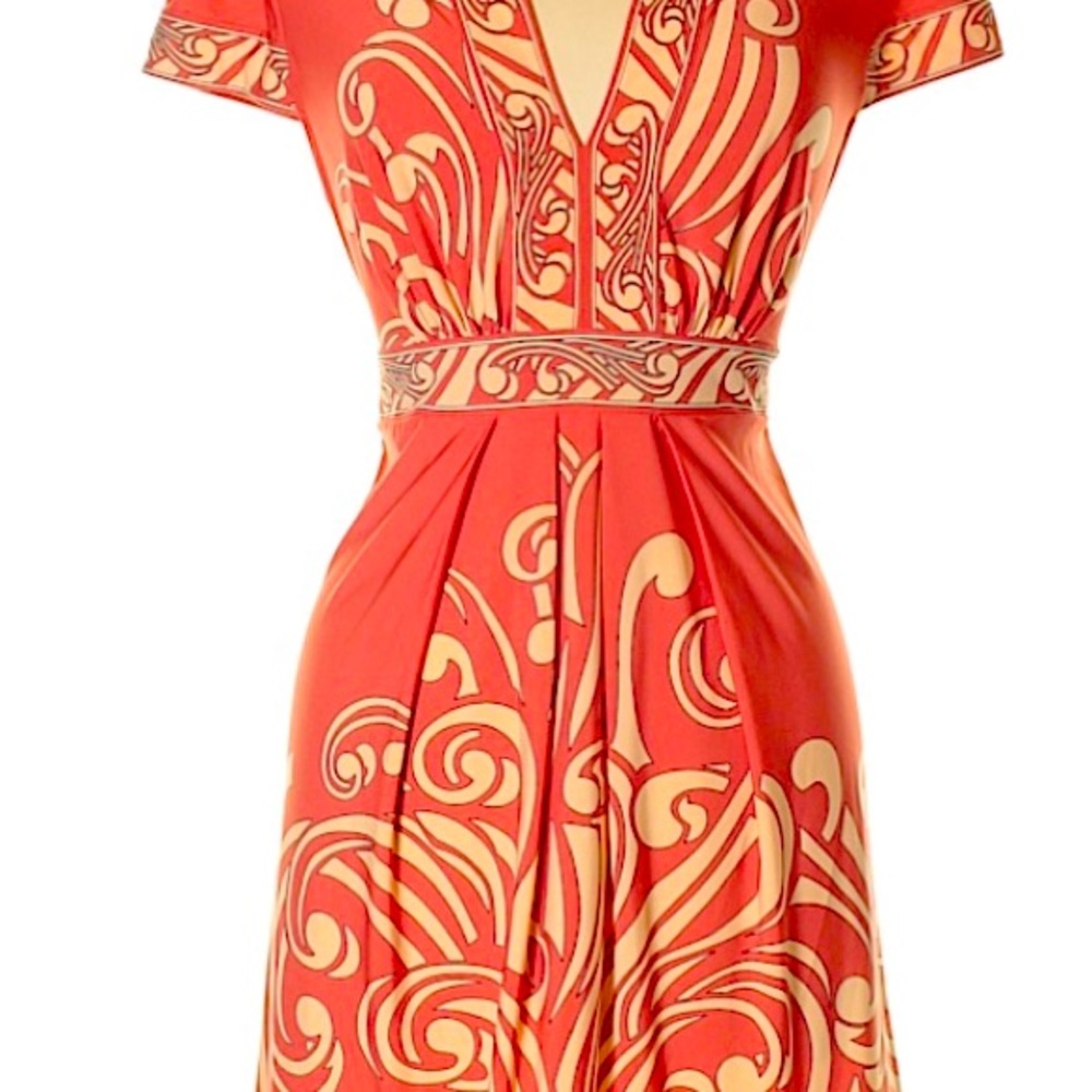 Coral Casual BCBGMAXAZRIA Dress